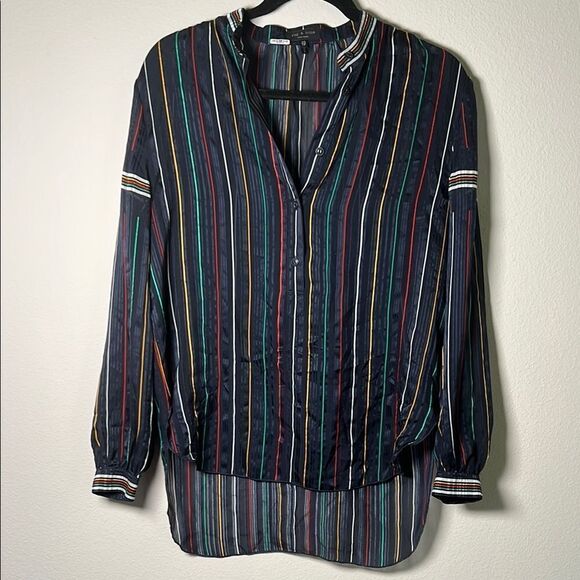 Rag & Bone Austin Silk Top - Picture 2 of 7